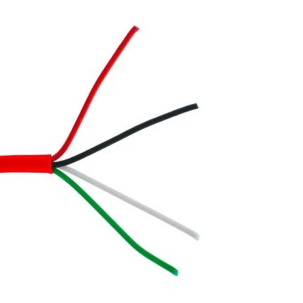 Enkelt kobberfolie brandalarm kabel